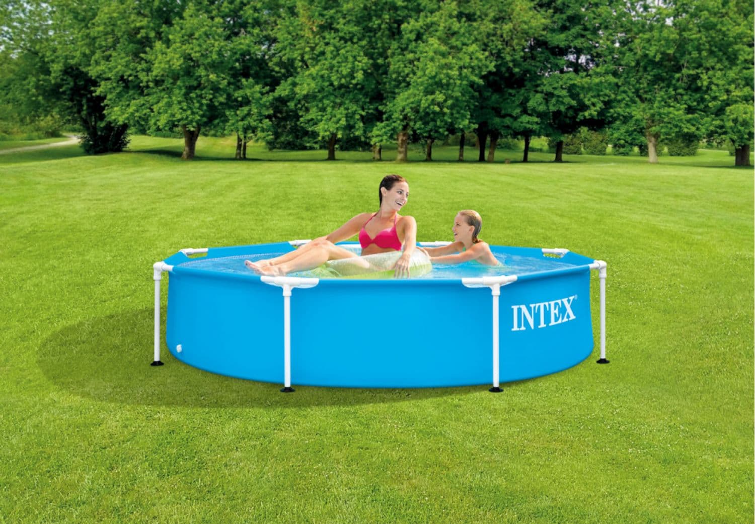 Pileta Estructural Redonda Intex 244 x 51 Cm